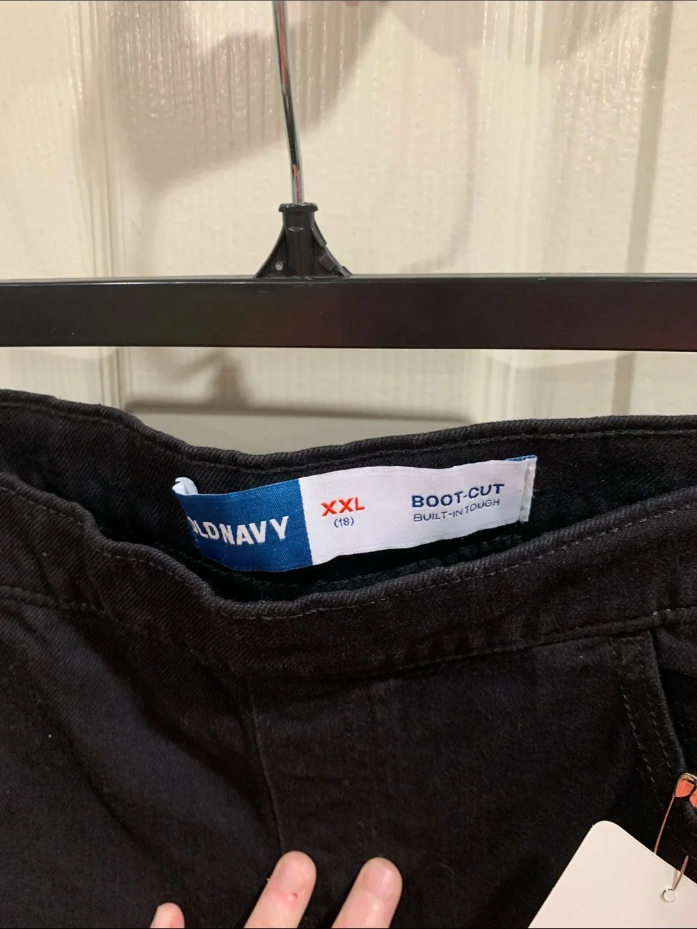 Old Navy Men’s Black Bootcut Jeans